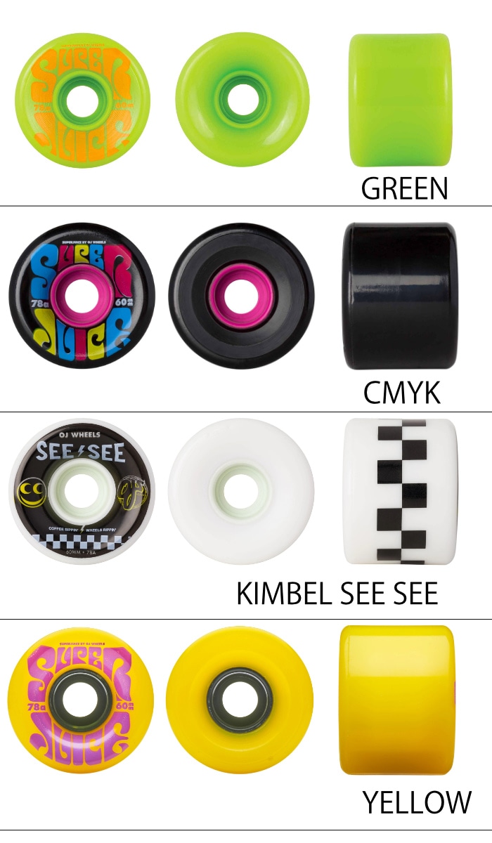 OJ WHEEL オージェー ウィール SUPER JUICE スーパージュース 4個1