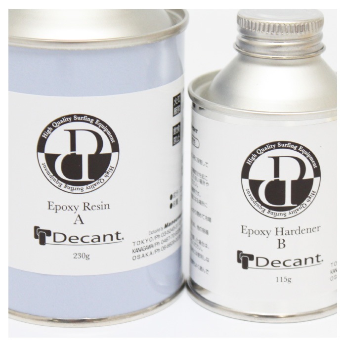 サーフィン サーフボード リペア 修理 レジン DECANT デキャント