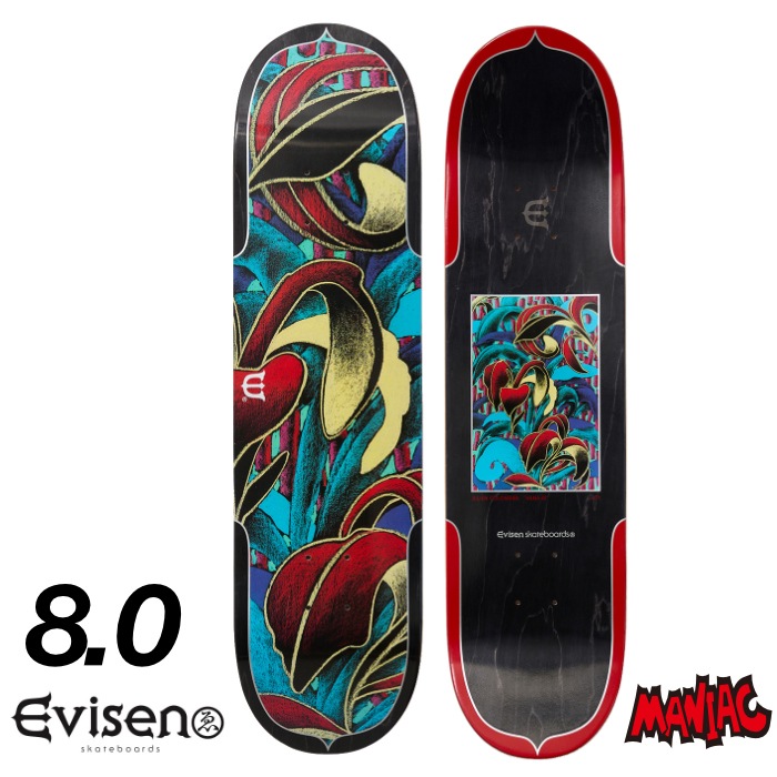 毎日割】スケボー デッキ スケートボード EVISEN エヴィセン エビセン