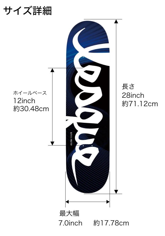 LESQUE レスケ KENYA × LOGO 7.0インチ 毎日割】スケボー デッキ スケートボード LESQUE レスケ 7.0