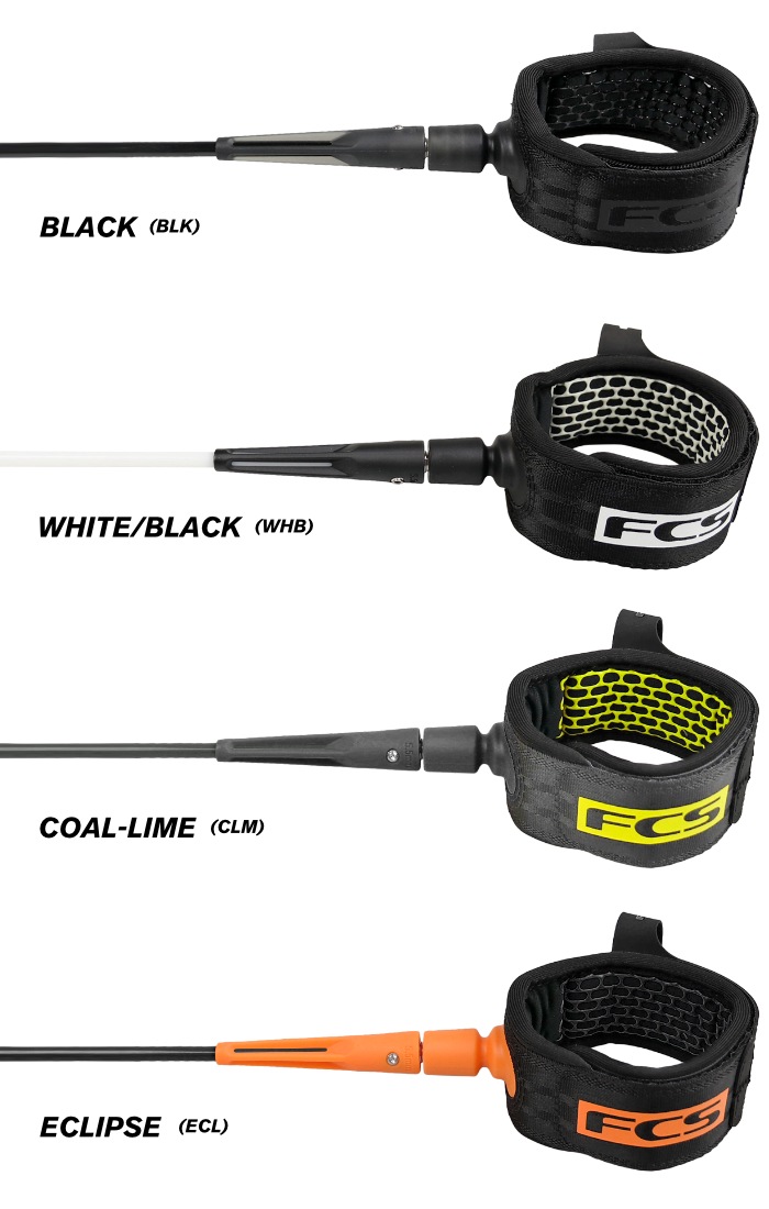 リーシュコード サーフィン FCS 5ft エフシーエス ESSENTIAL LEASH