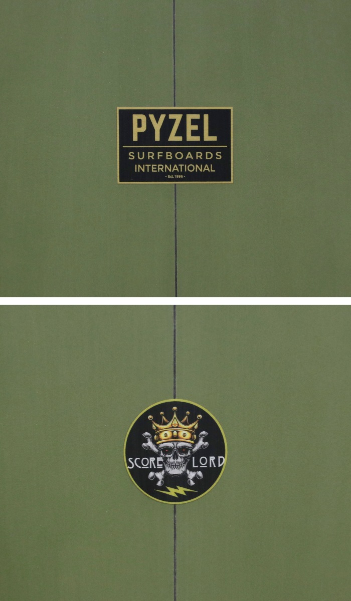 パイゼル サーフボード スコアロード PYZEL SCORE LORD 6.4 オリーブ