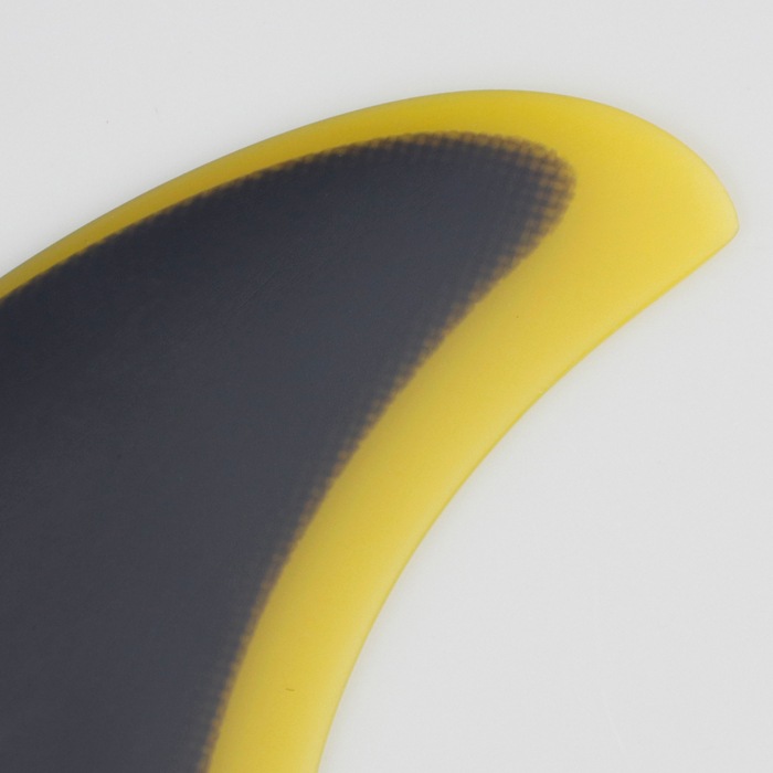 Chemistry Twin - Black/Yellow - Single Tab - Captain Fin