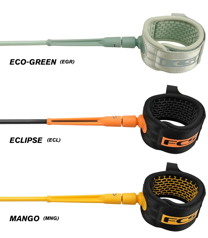 リーシュコード サーフィン FCS 7ft エフシーエス ESSENTIAL LEASH