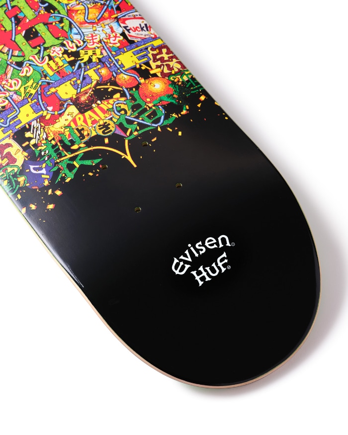毎日割】スケボー デッキ スケートボード 8．08．25 HUF x