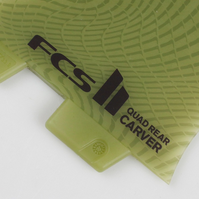 FCS2 FIN エフシーエス2フィン クワッド リアフィン カーバー CARVER