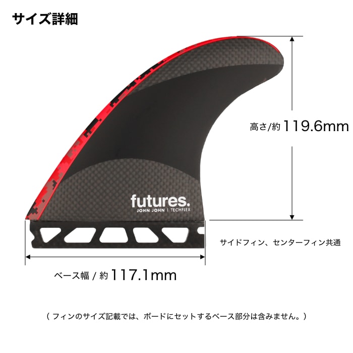 フューチャー フィン トライフィン ジョンジョンフローレンス FUTURES
