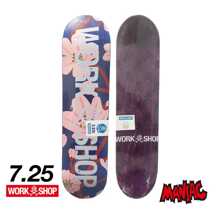 ܡ ǥå  ñ ȥܡ å ֥å ꡼ȥ WORK SHOP WILLYS WORK SHOP BLOSSOM DECK  SK8 SKATEBOARD  ȥ꡼ ȥå Ҷ å