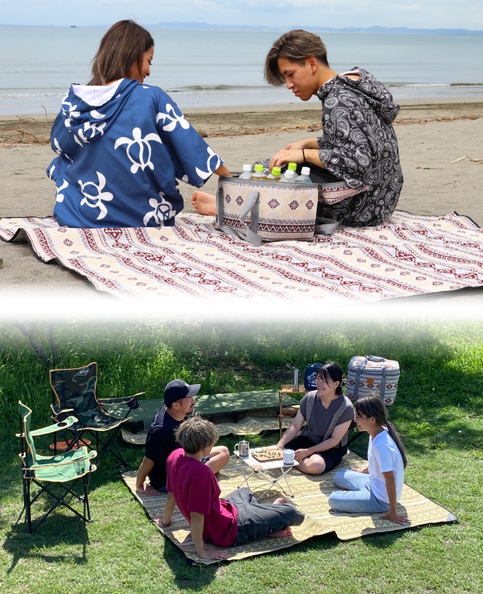 MOSCO モスコ 防水レジャーシート レジャーマット 大判 ピクニック