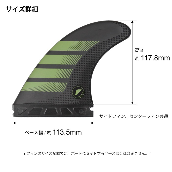 GORILLAFIN Lsizeトライフィン　futuretype　品