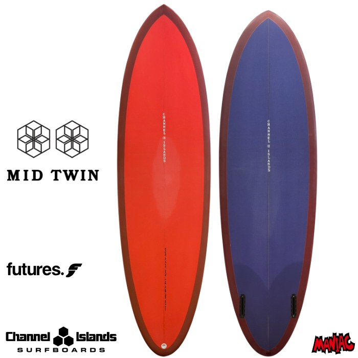 CI MID TWIN 6’11 アルメリック(手渡しのみ) CI MID TWIN 6'11 アルメリック(手渡しのみ) CI MID TWIN 6'11