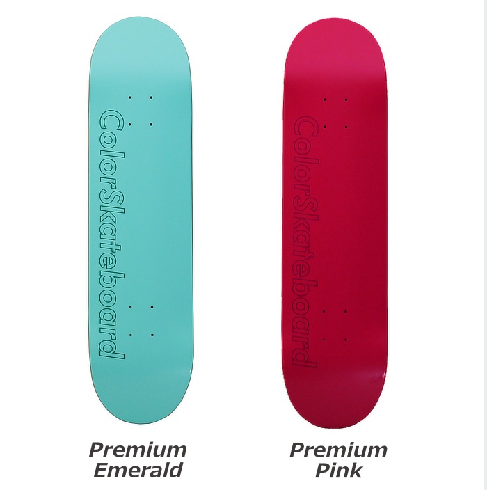 スケボー】スケボー デッキ COLOR SKATEBOARD カラー スケートボード