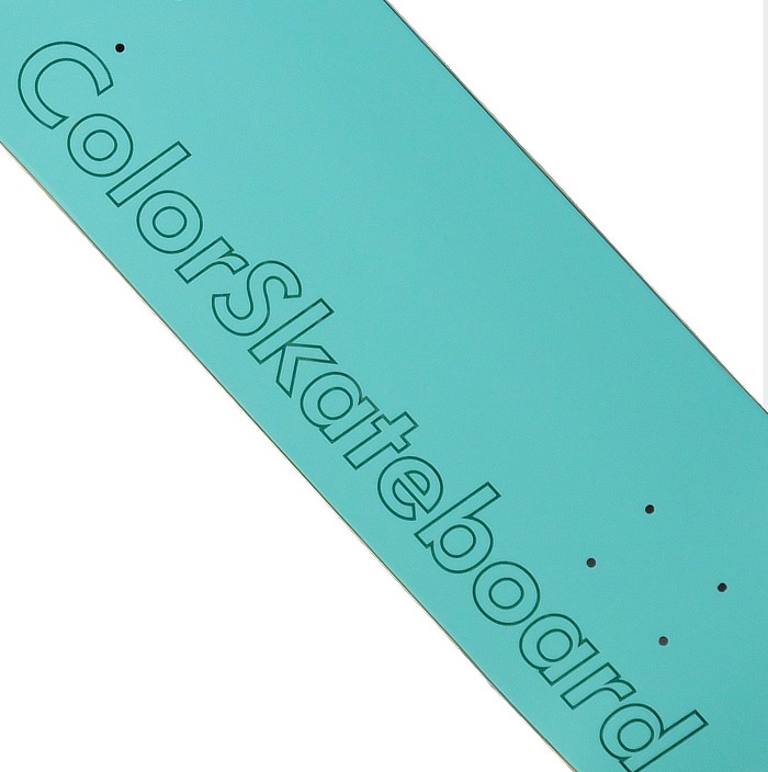 スケボー】スケボー デッキ COLOR SKATEBOARD カラー スケートボード
