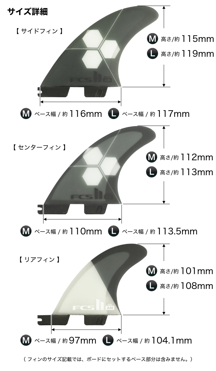 FCS2 FIN フィン 5フィン トライフィン クワッドフィン アルメリック