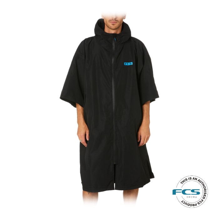 お着替えポンチョ タオル コットン カッパ レインウェア FCS エフ