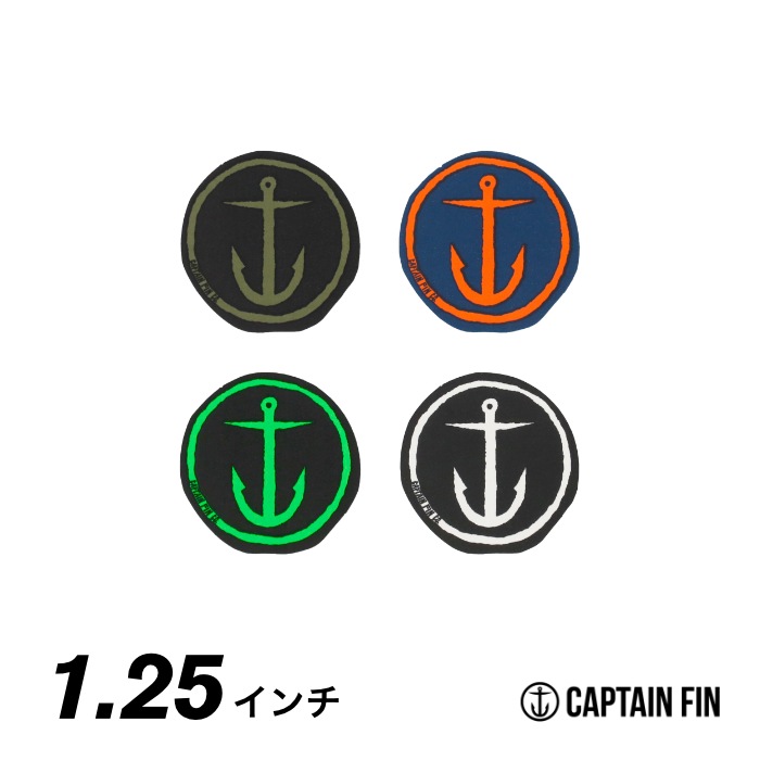  ե֥ ƥå CAPTAIN FIN CO. ץƥե ORIGINAL ANCHOR STICKER 1.25 ꥸʥ륢󥫡 󥫡ޡ 륿 ȥܡ ե Ρܡ