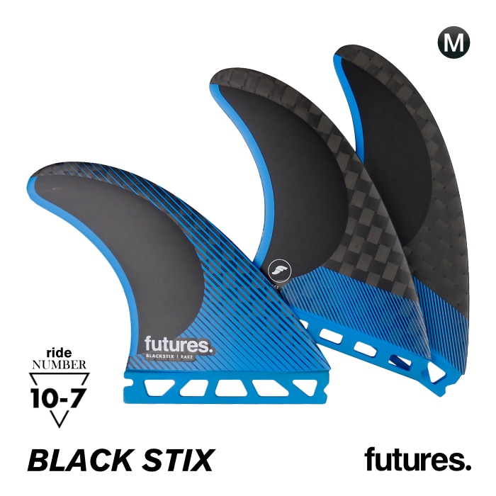 futures F4 BLACKSTIX 3.0 フューチャー フィン