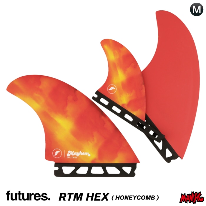 フューチャー フィン ツインスタビ 2＋1 メイヘム FUTURES. FIN