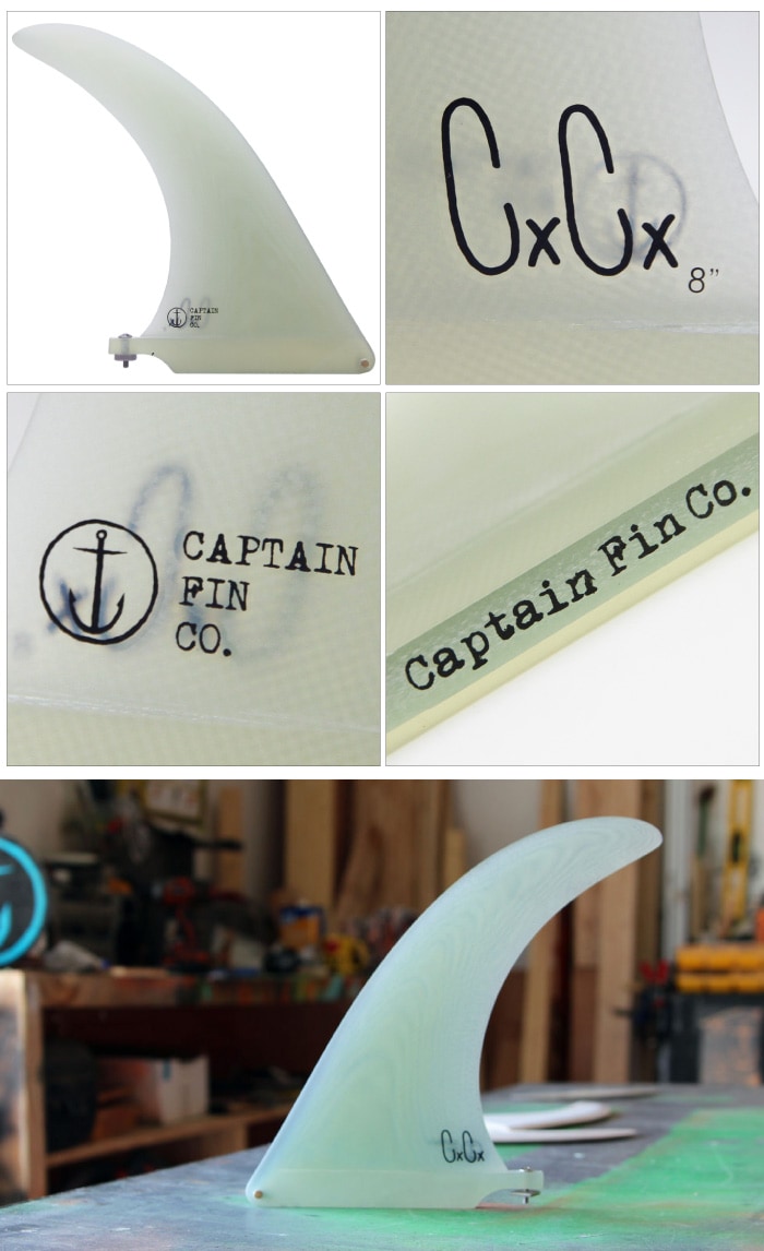 ロングボード用フィン CAPTAIN FIN CO. CHRIS CHRISTENSON TRACKER 8.0