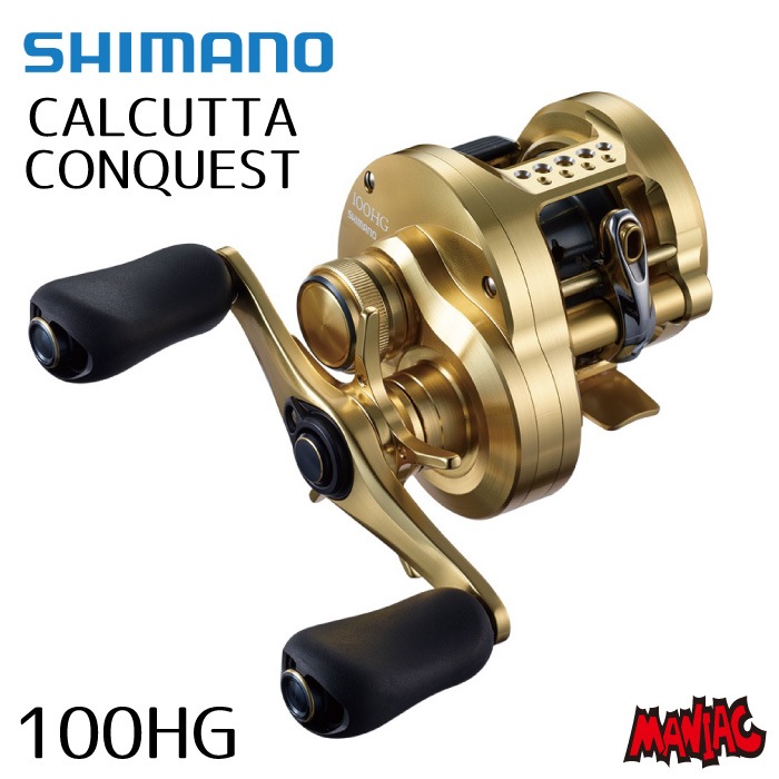 即納】SHIMANO カルカッタ コンクエスト 100HG 04236 右巻き 釣り バス