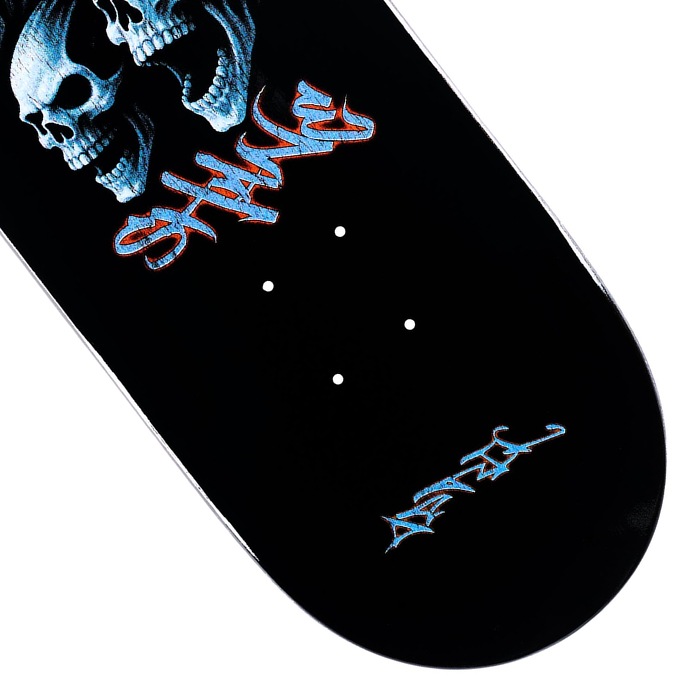 Aphid スケートボードデッキ 黒 SANTA CRUZ（サンタクルーズ） スケボー デッキ 8.25 DELFINO BANDANA