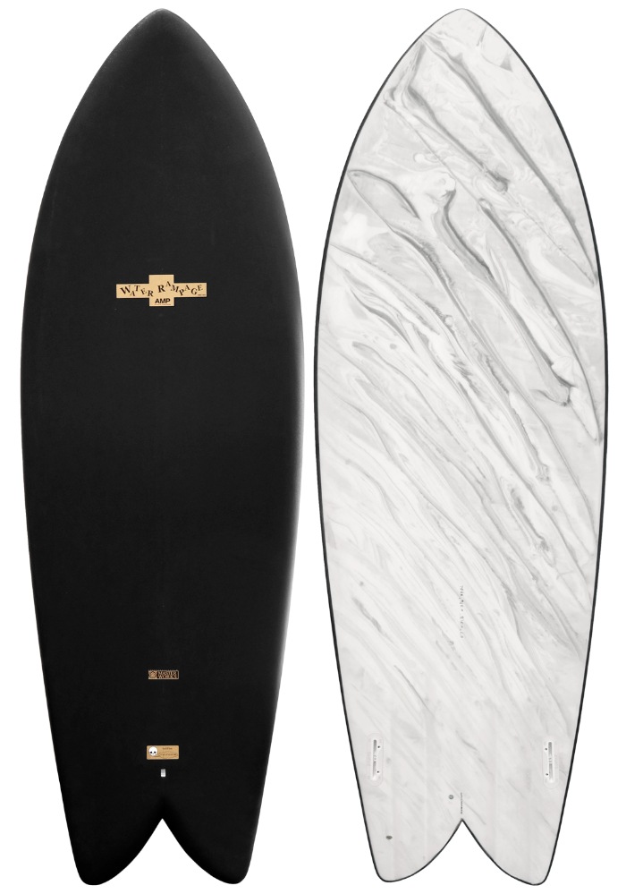 美品WATERRAMPAGE spacefish super twin5.7 ソフトボード WATER RAMPAGE SUPER TWIN 5'7” HARD BOTTOM