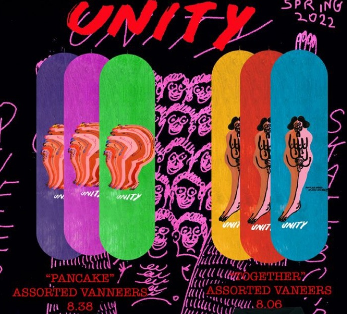 スケボー デッキ 単品 スケートボード UNITY ユニティー ユニティ BRD