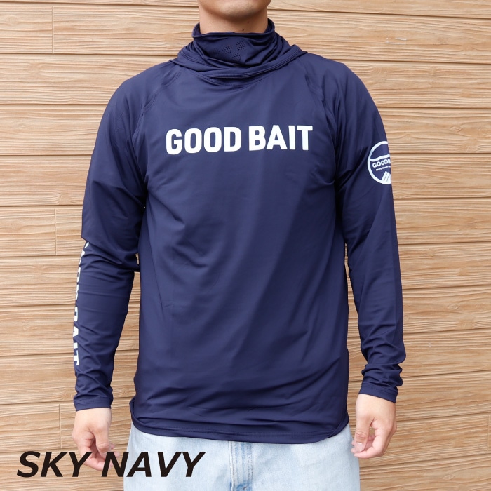 GOOD BAIT SUN GUARD HOODY ラッシュガード フード付き 長袖 男性用