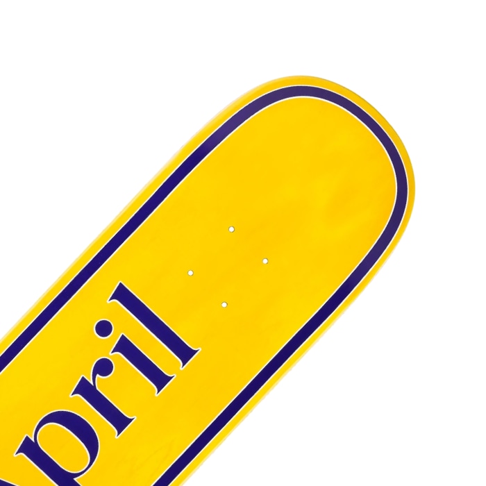 毎日割】スケボー デッキ 単品 スケートボード April エイプリル OG