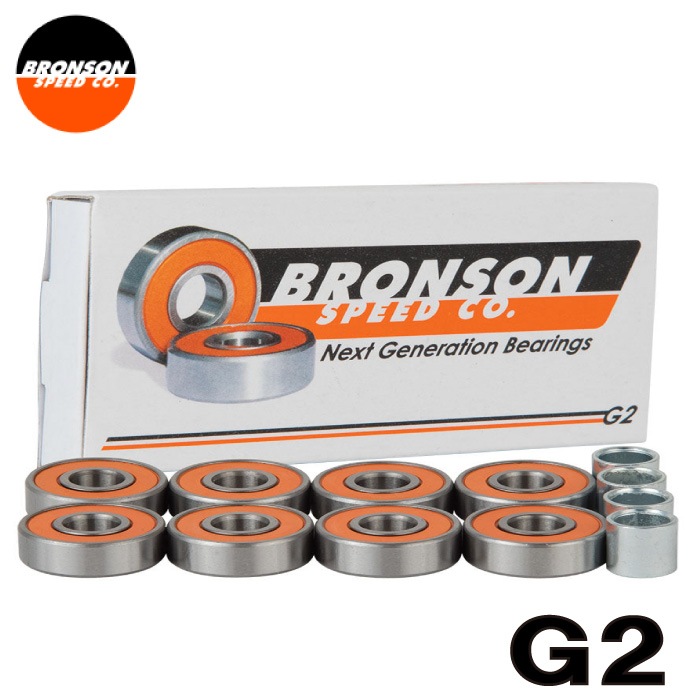【毎日割】 スケートボード スケボー ベアリング BRONSON SPEED CO BEARING G2 ブロンソン スピードカンパニー