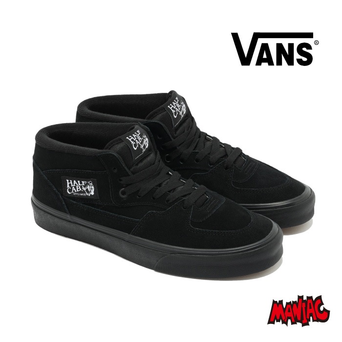  ں10%OFFݥ VANS Х  ˡ ߥɥ륫å (VN000DZ3BAK) HALF CAB BLACK ϡե ֥å 󥺥ˡ ȥ塼 塼    