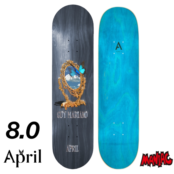 スケボー デッキ 単品 スケートボード April エイプリル GUY MARIANO