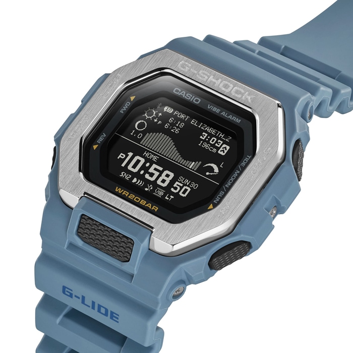 値下げ G-SHOCK G-LIDE GBX-100-2DR サーフィン Gショック ジーショック メンズ G-SHOCK 腕時計 GBX-100-2AJF ブルー G
