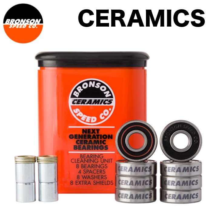 スケートボード スケボー ベアリング BRONSON SPEED CO CERAMICS