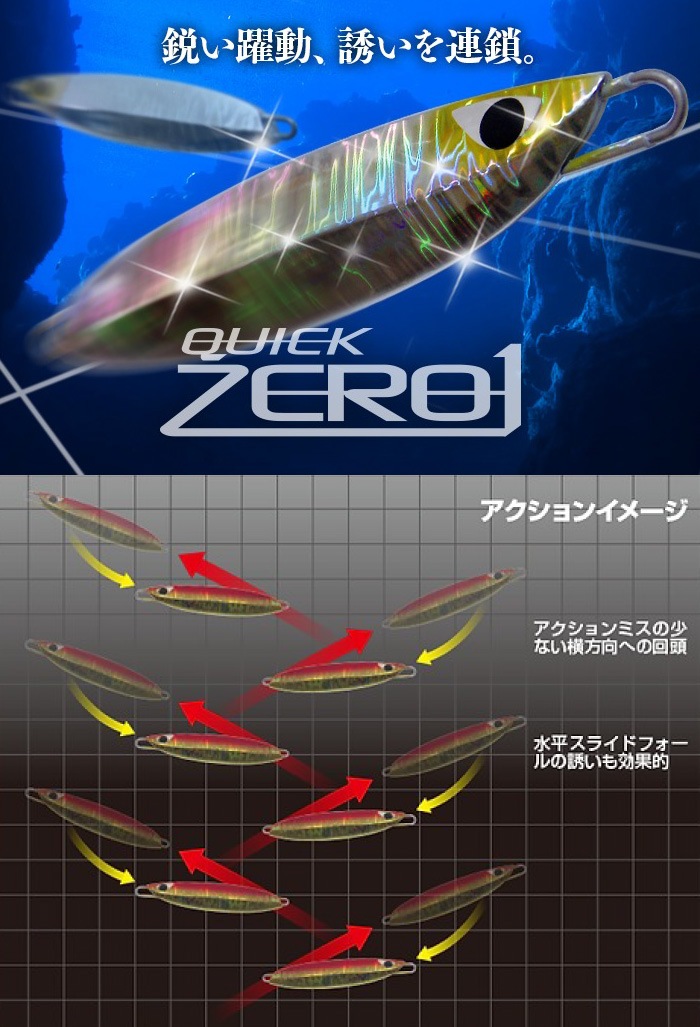 ルアー CB ONE シービーワン QUIEK ZERO1 クイック ゼロワン 200g