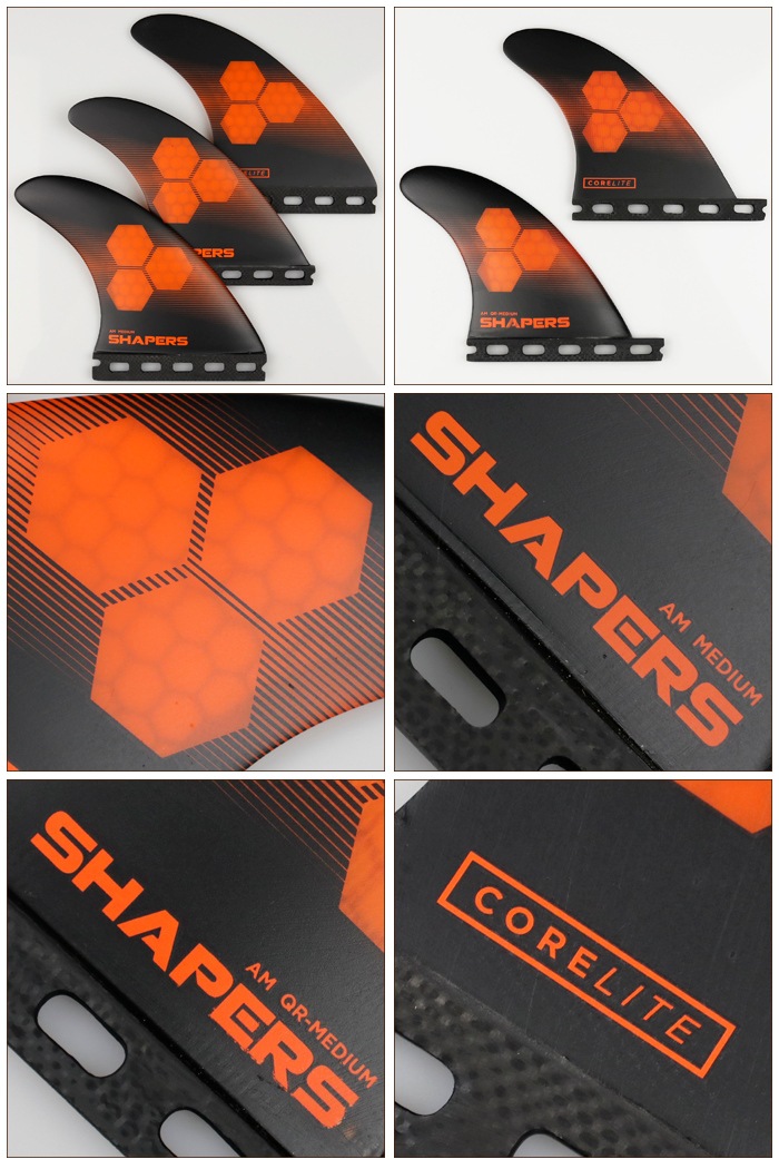 futures フィン SHAPERS AM SERIES 5枚セット SHAPERS 5FIN セット