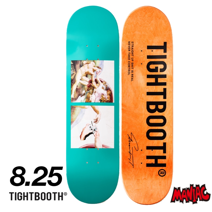 スケボー デッキ スケートボード TIGHT BOOTH タイトブース PASS THE