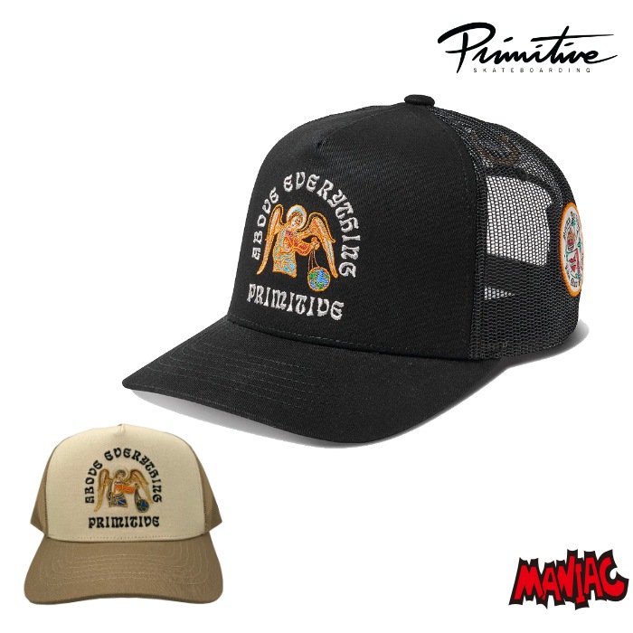 ★Primitive★Por Vida Snapback Hat キャップ帽子 関税込★ PRIMITIVE 【 プリミティブ 】× 2PAC コラボキャップ ROYALTY