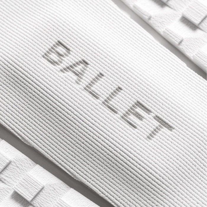 デッキパッド サーフィン BALLET バレー ショートボード用 WHITE SWAN