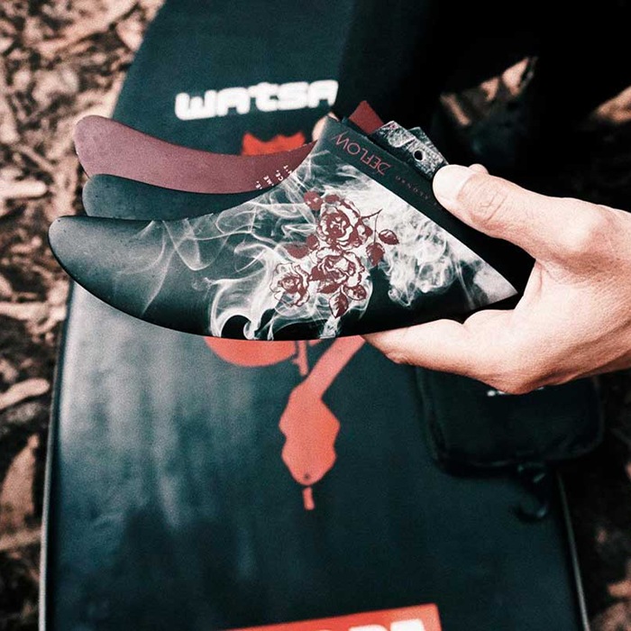 フューチャーフィン DEFLOW ROCKET Lサイズ future フューチャー フィン トライフィン ショートボード用 DEFLOW