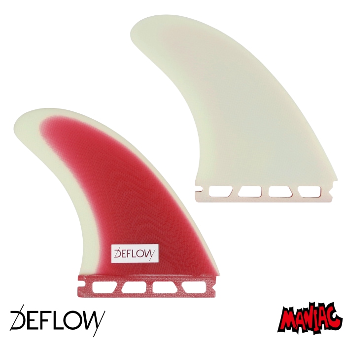 future フューチャー フィン ツインフィン フィッシュ DEFLOW デフロウ