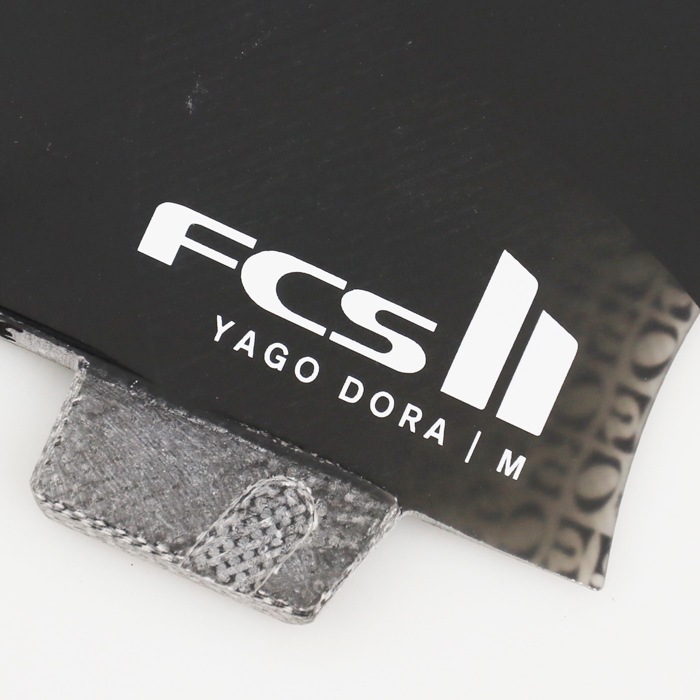 FCS2 FIN フィン トライフィン ヤゴドラ YD（YAGO DORA）- PG ブラック