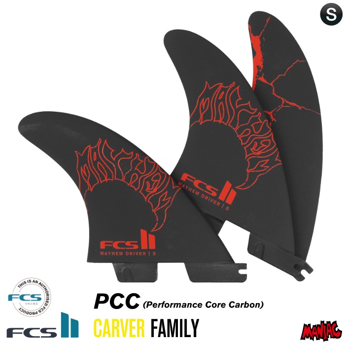 FCS2 FIN エフシーエス2フィン トライフィン MB Mayhem Driver - PCC
