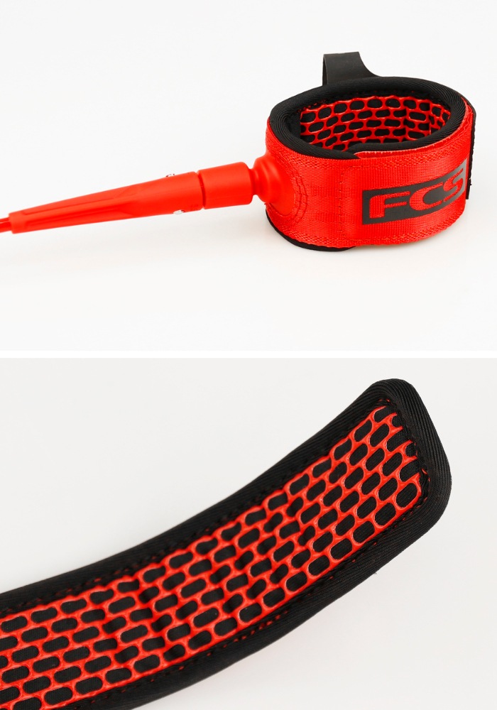 リーシュコード サーフィン FCS 6ft エフシーエス MASON HO CODE RED