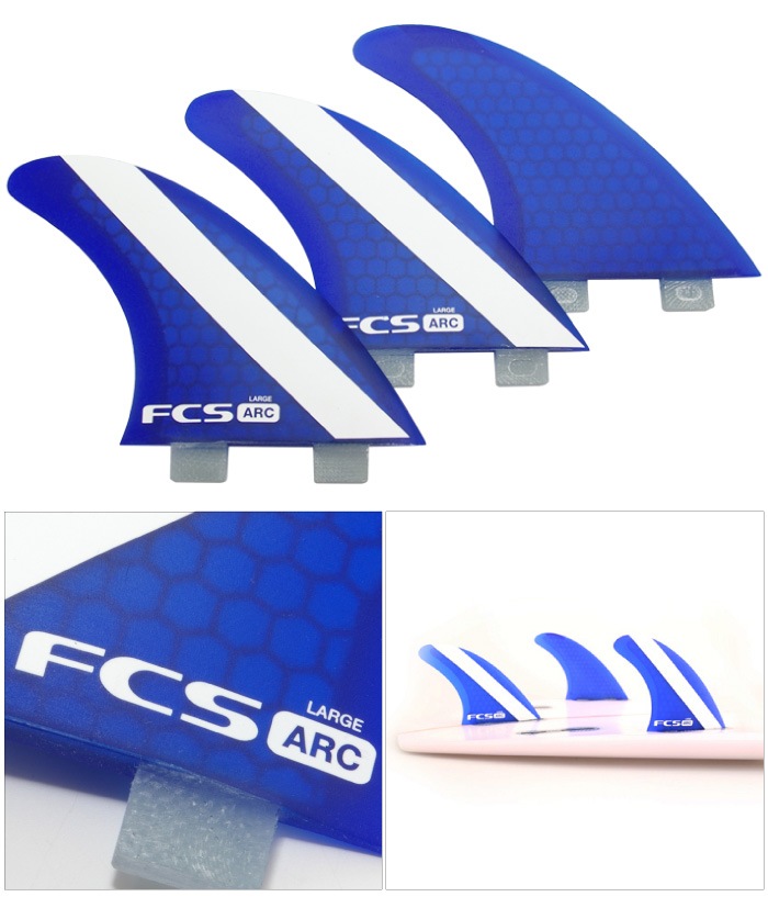 日本正規品 ショートボード用フィン FCS FIN エフシーエスフィン ARC