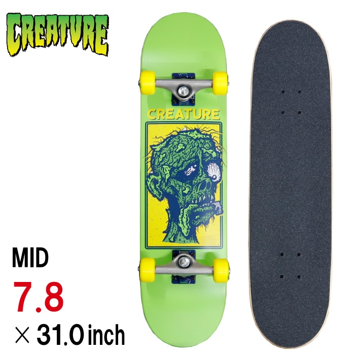 Creature sk8 クリーチャー スケートボード コンプリート デッキ CREATURE クリーチャー コンプリート スケートボード デッキ 7.5