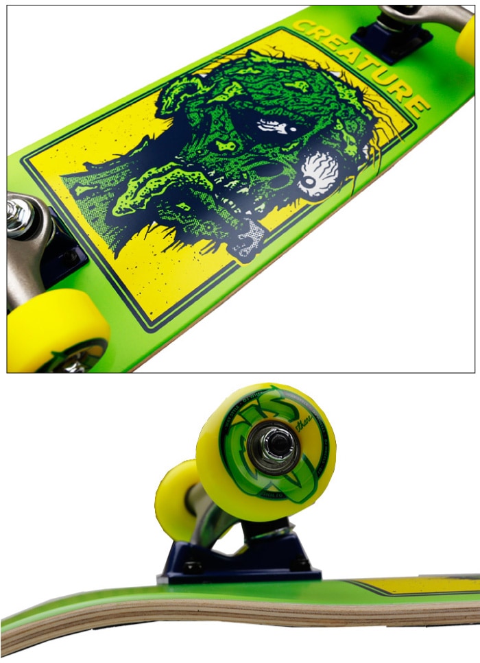スケボー キッズ コンプリート スケートボード CREATURE