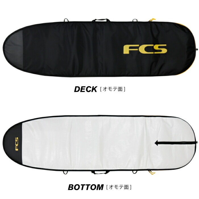 FCS サーフボードケース 黒　6ft用 サーフボード ハードケース FCS エフシーエス 8.6 ファン