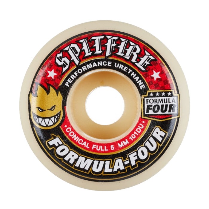 Spitfire Formula Four 101Duro ウィール 4個入り 毎日割】スケートボード ウィール スケボー SPITFIRE スピット