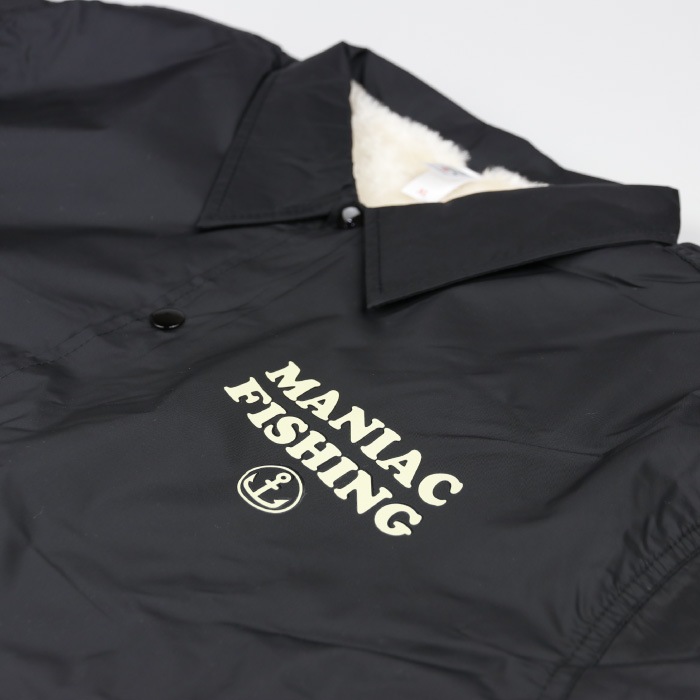 maniac fishing マニアックフィッシング 裏起毛 ジャケット ナイロン